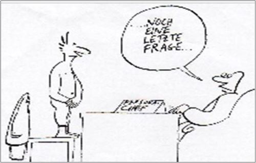"Letzte" Fragen im Vorstellungsgespraech souveraen beantworten